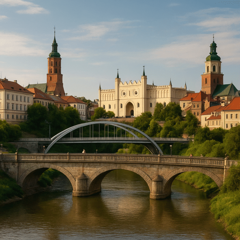 Lublin i jego mosty – architektura nad Bystrzycą