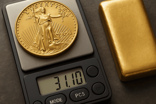 Uncja złota – ile waży i co oznacza