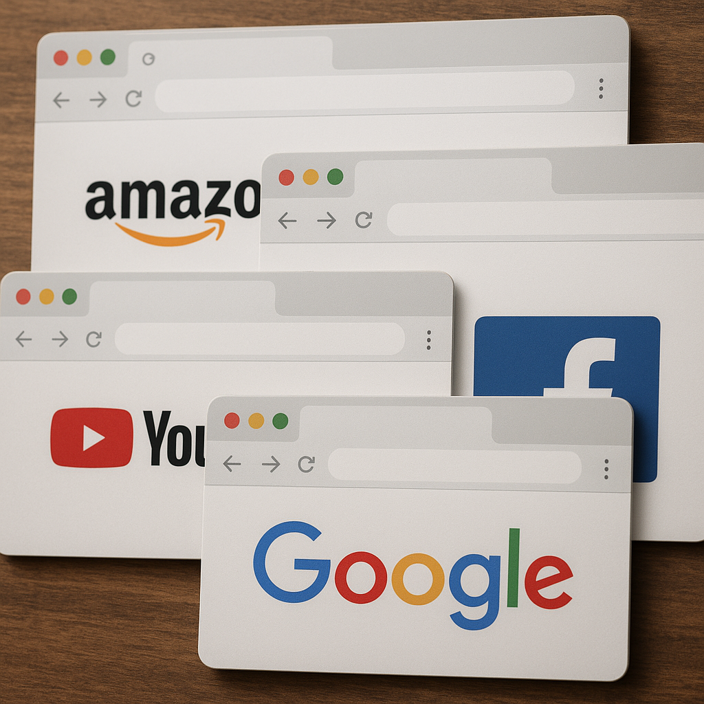 Najpopularniejsze strony internetowe