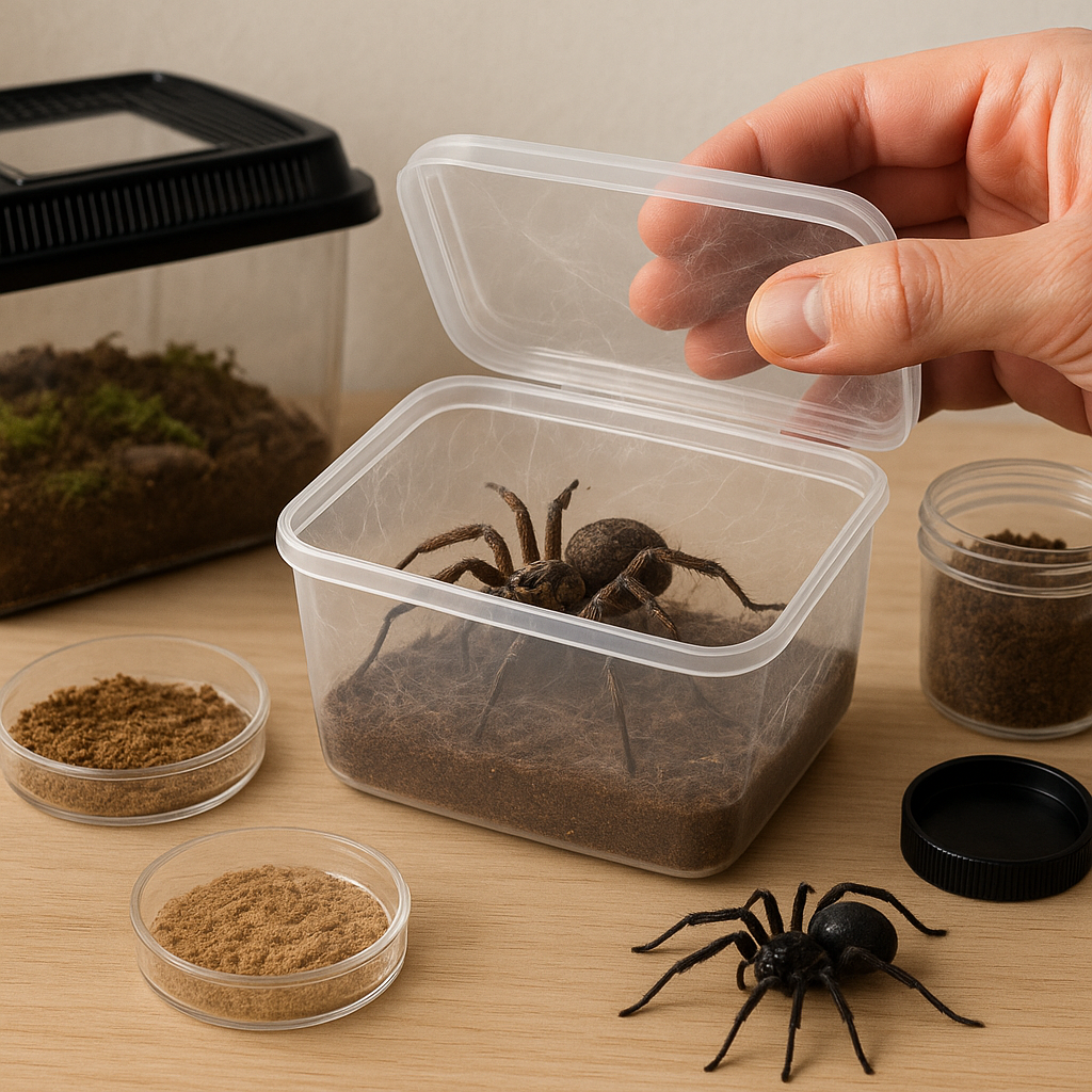 Jak hodować pająki – poradnik