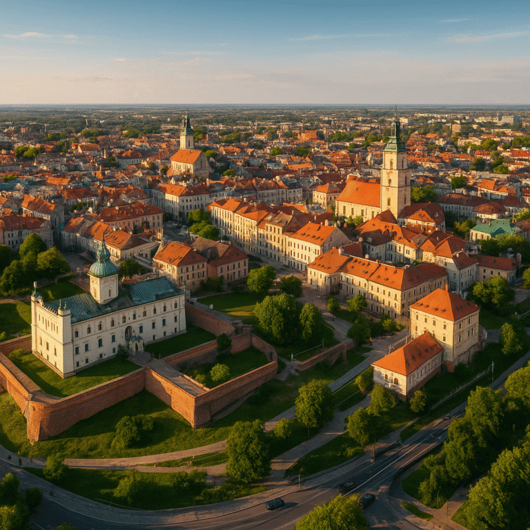 Lublin z lotu ptaka – najlepsze punkty widokowe
