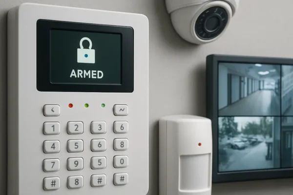 Alarm systems as part of integrated security