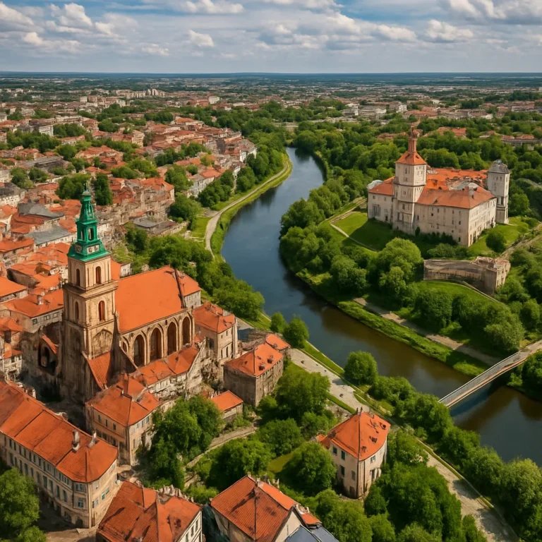Lublin i okolice z drona – niezwykłe zdjęcia i miejsca, które warto uchwycić