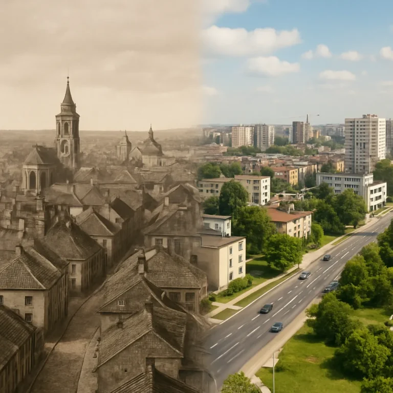 Lublin i jego przedmieścia – jak zmieniały się przez lata