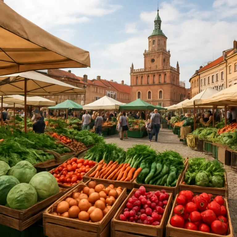 Lublin i jego rynki lokalne – gdzie kupić świeże produkty