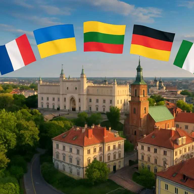 Lublin i jego siostrzane miasta – współpraca międzynarodowa