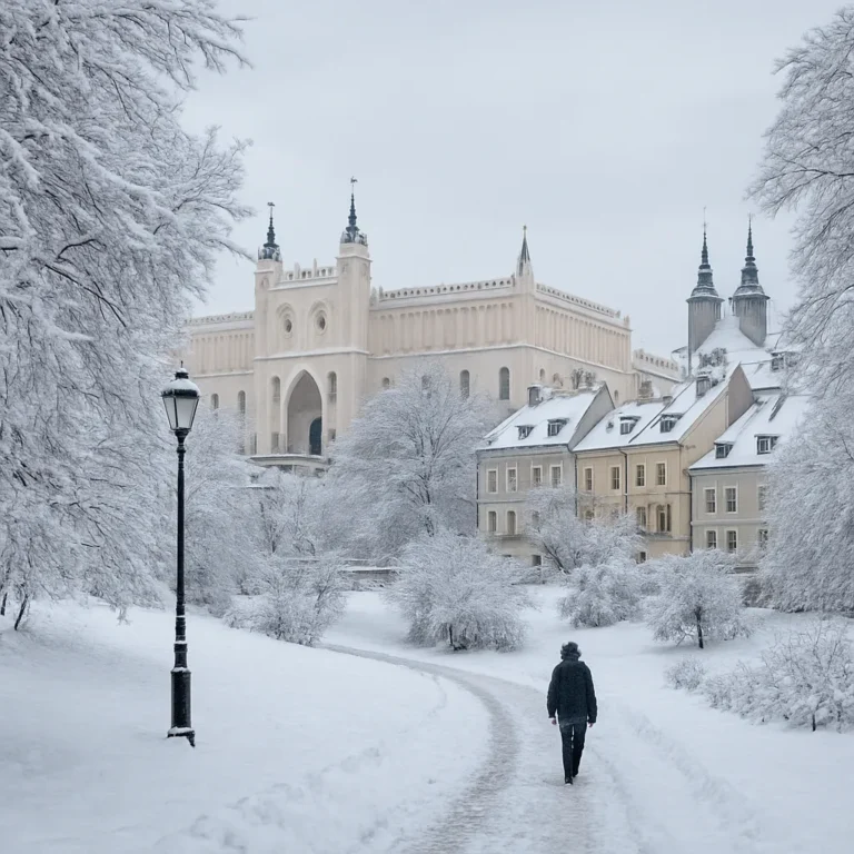 Lublin w zimowej aurze – gdzie warto pójść po śniegu